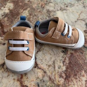See Kai Run Infant Stevie II Soft Sole Shoes - Light Gray